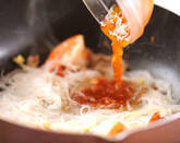 春雨のエスニック丼の作り方7