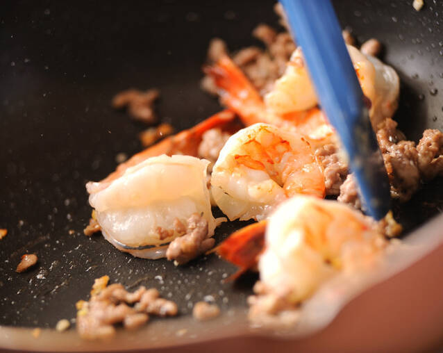 春雨のエスニック丼の作り方の手順6