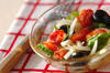 チェリートマトのサラダの作り方の手順