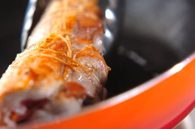 鶏肉ロールのコーラ煮の作り方の手順6