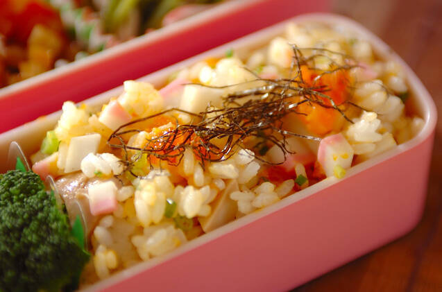 味卵の混ぜご飯