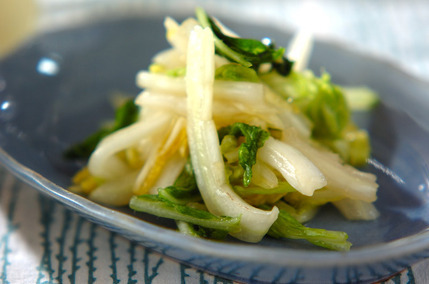 白菜のナムル風