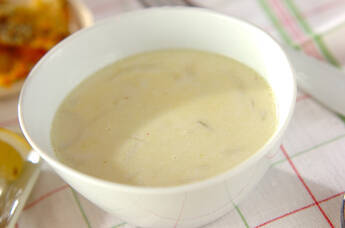 グリンピースポタージュ