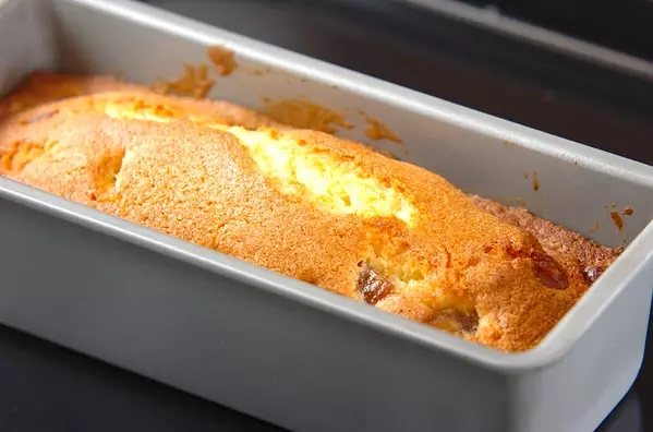 しっとり!栗のシンプルパウンドケーキの作り方4