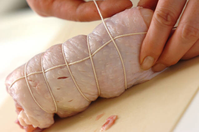 チキンのロール煮の作り方の手順5
