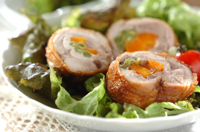 チキンのロール煮