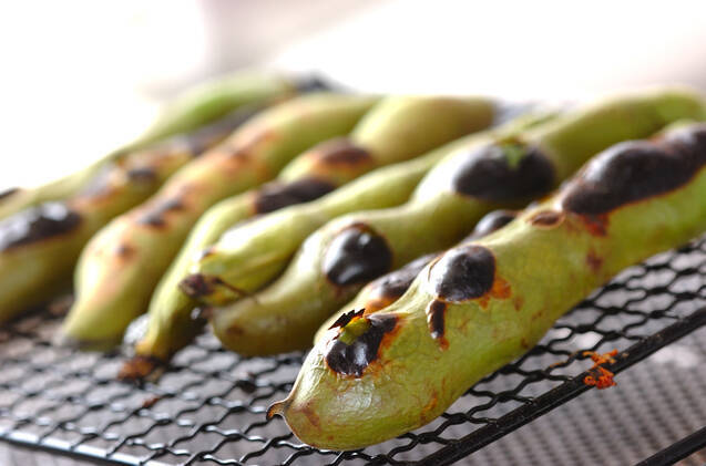 キノコとソラ豆のマリネの作り方の手順4