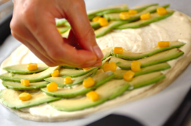 Christmas Pizzaの作り方の手順8