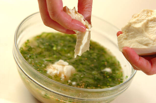 豆腐でさっぱり冷や汁 簡単すり鉢いらず by杉本 亜希子さんの作り方の手順6