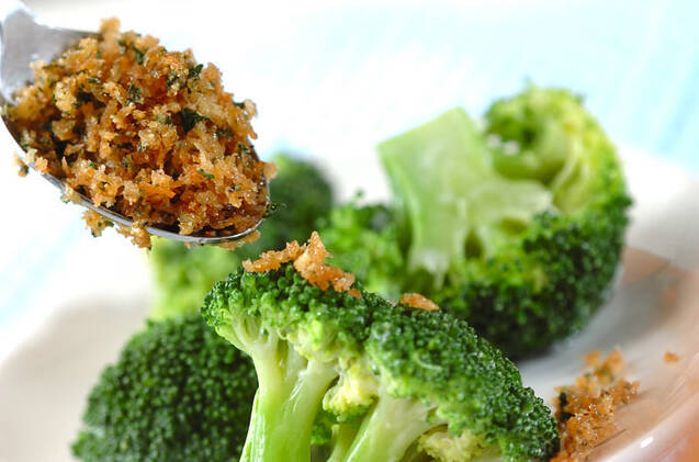 ブロッコリーのパン粉がけの作り方の手順5