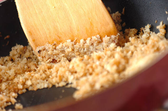 ブロッコリーのパン粉がけの作り方の手順4