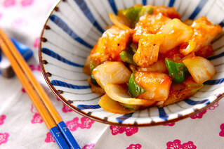 揚げずに簡単！白身魚の甘酢あん