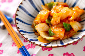 揚げずに簡単！白身魚の甘酢あん