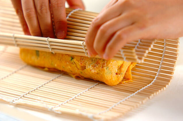 明太卵焼きの作り方の手順5