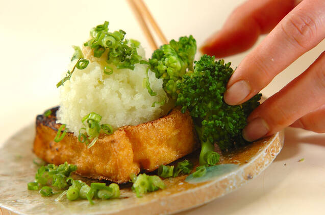 焼き厚揚げの作り方の手順5