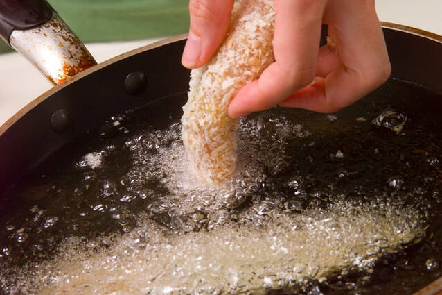 ささ身タラコはさみ揚げの作り方の手順5