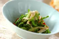 セリのからし和え