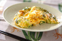 うまみたっぷり ホタテと青ネギのふわふわ卵とじ 副菜 レシピ 作り方 E レシピ 料理のプロが作る簡単レシピ