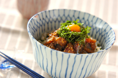 アジ丼 レシピ 作り方 E レシピ 料理のプロが作る簡単レシピ
