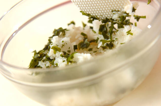 アジ丼の作り方の手順2