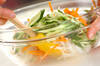 もずくの生野菜サラダの作り方の手順4