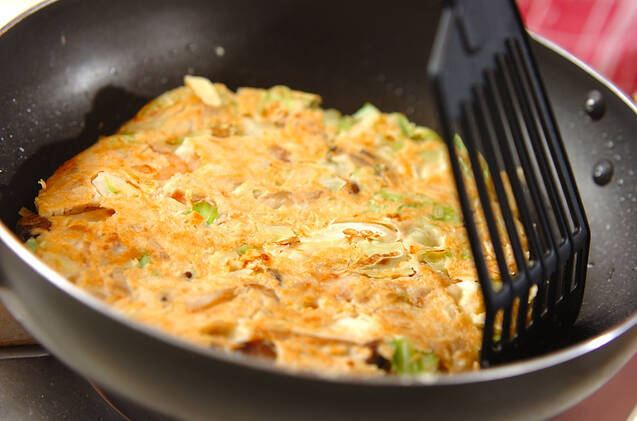 アボカドのお好み焼きの作り方の手順10