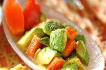 アボカドとトマトのサラダ