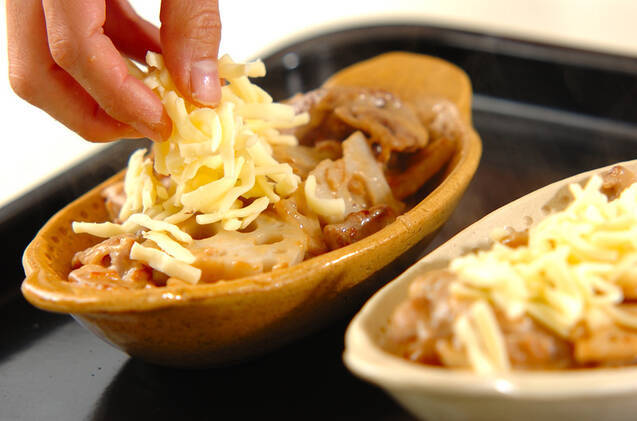 根菜の和風グラタンの作り方の手順6