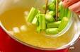 アスパラのみそ汁の作り方3
