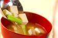 アスパラのみそ汁の作り方4