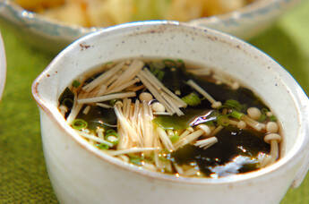 エノキのお吸い物