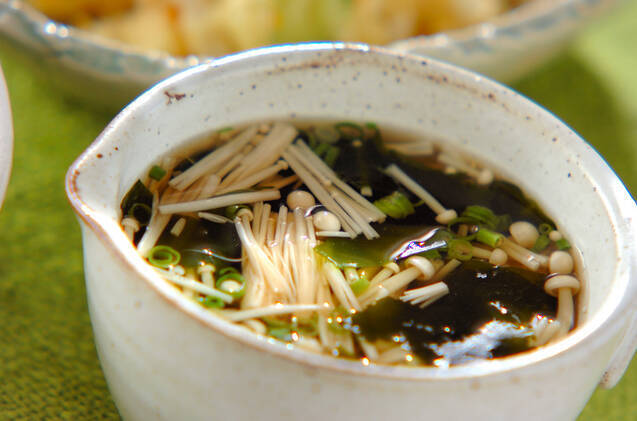 エノキのお吸い物