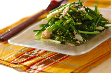万能ネギのサラダ