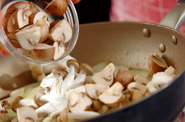 サワークリーム入りマイルドハッシュドポークの作り方の手順8