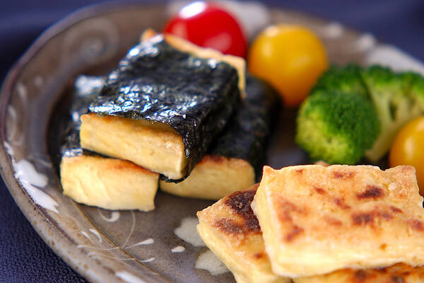 豆腐のグリル焼き