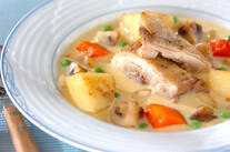 チキンソテー・クリームソース