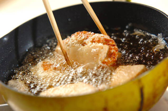 タケノコのはさみ揚げの作り方の手順8