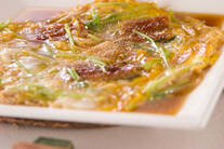 ウナギの卵とじ