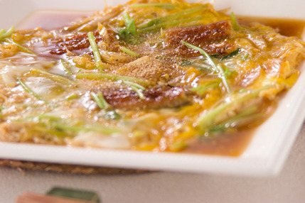 ウナギの卵とじ