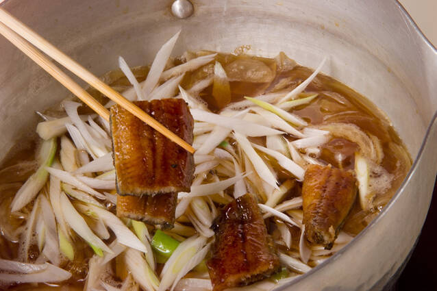 ウナギの卵とじの作り方の手順7