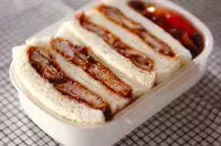 カツサンドイッチ