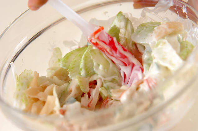 カンピョウのヨーグルト和えの作り方の手順3