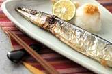 サンマの塩焼き