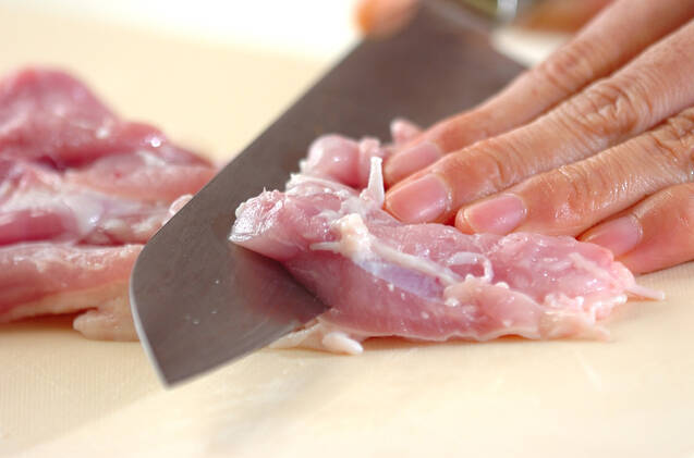 鶏唐揚げとフライドポテトの作り方の手順1