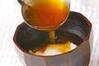 煮卵のトロミ汁の作り方の手順5