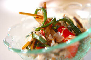 ピーマンのきんぴら