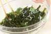 ワカメとジャコの酢の物の作り方の手順4