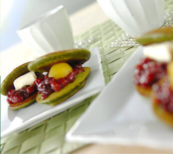 ミニ抹茶どら焼き