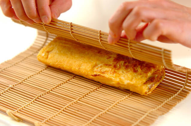 う巻き卵の作り方の手順6
