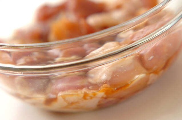 鶏のレンジチーズ焼きの作り方の手順1